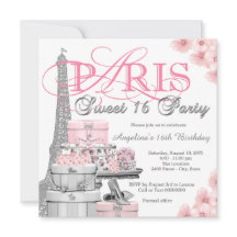 Fête Rose Paris Sweet 16