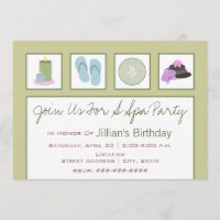 Fête Spa - Chandelles Flip Flops Concombre Orchidé