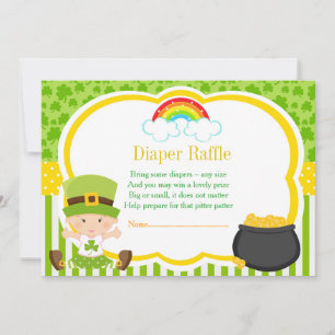 Invitation Fête st patrick Baby shower