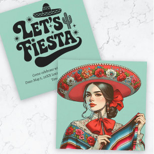 Invitation Fête Super Sombrero