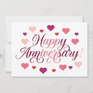 Invitation Fêter l'amour : Joyeux anniversaire