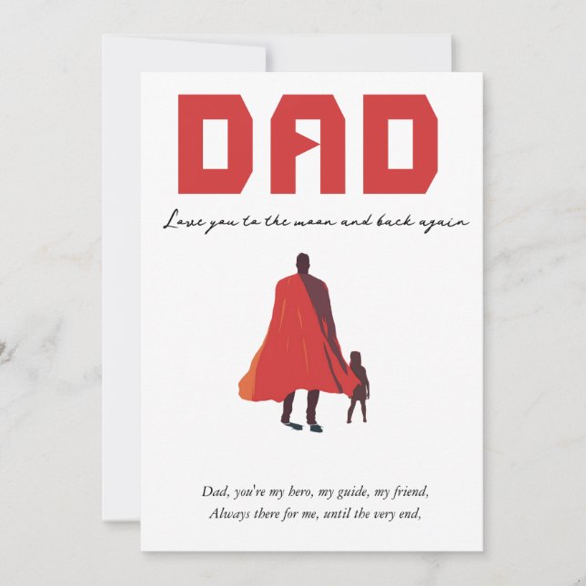 Invitation Fêter papa en style (Devant)