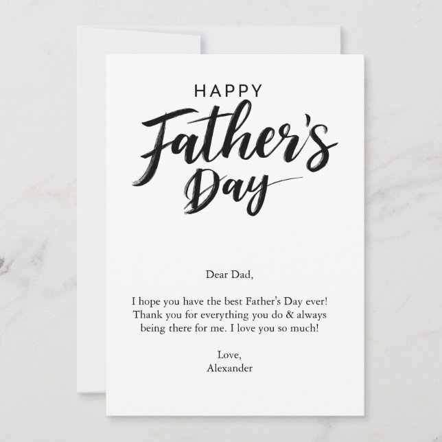 Invitation Fêter papa en style (Devant)