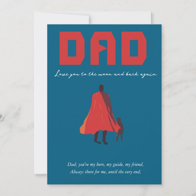 Invitation Fêter papa en style (Devant)