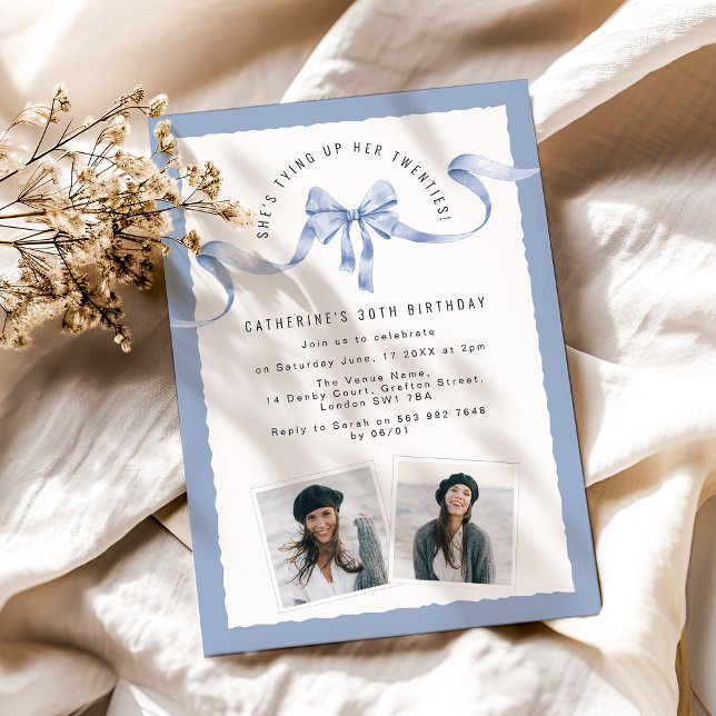 Invitation Fêter Ses 20 Ans Avec Une Fête D'anniversaire Bran (Créateur téléchargé)