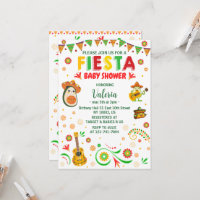 fêtes baby shower folk mexicain