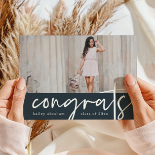 Invitation Fêtes branchées Photo Graduation Party