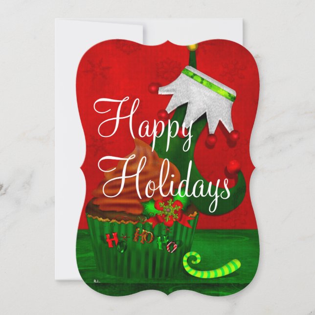 Invitation Fêtes Cupcake Whimsey PERSONNALISÉ Cupcake PARTY (Devant)