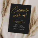 Invitation Fêtez avec nous 30e anniversaire de fête Invitatio<br><div class="desc">Fêtez avec nous 30e anniversaire de fête Invitation</div>