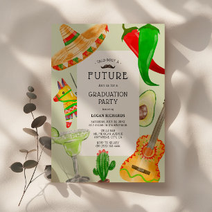 Invitation Fêtez votre avenir' Fête de fin d'études mexicaine