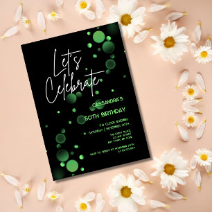 Invitation Fêtons l'anniversaire du livre vert Gradient