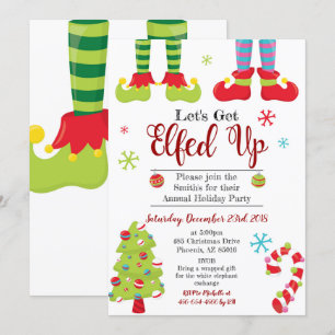 Invitation Fêtons-nous les fêtes de Noël