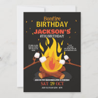 Feu d'anniversaire Jardin S'Mores Marshmellow