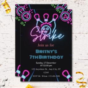 Invitation Feu dans le bol d'obscur de grève fête d'anniversa