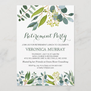 Invitation Feuillage vert, Parti de la retraite de l'eucalypt