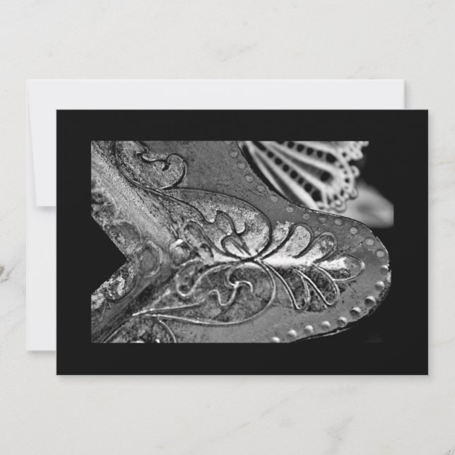 Invitation Feuille d'Argent (Devant)