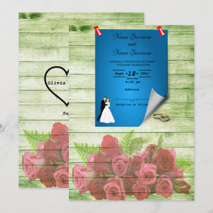 Invitation Feuille de papier