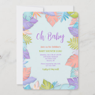 Invitation Feuilles d'Été