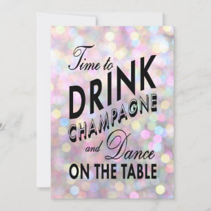 Invitation Fiançailles amusante et féroce