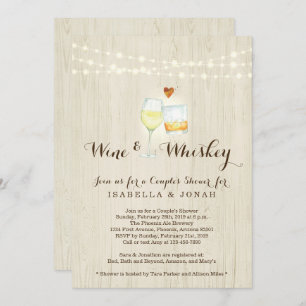 Invitation Fiançailles de la répétition de la douche à couple