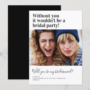 Invitation Fiche de proposition de l'aide-ménagère photo amus