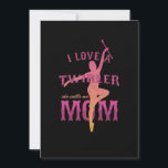 Invitation Fier Baton Twirler Maman Majorette Mère J'Aime Un<br><div class="desc">"Proud Baton Twirler Maman majorette Mother I Love A Twirler" est le meilleur poison pour Baton Twirler ou Majorette Mère. Great idea for Christmas,  Birthdays et Any d'occasion.</div>