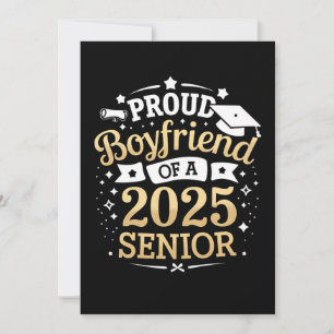 Invitation Fière Petite Amie D'Un Diplôme De 2025