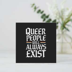 Invitation Fierté queer La fierté queer Les personnes queer e