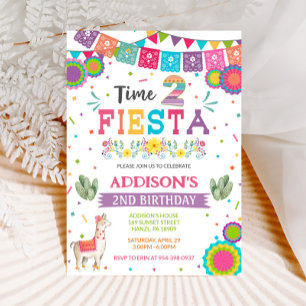 Invitation Fiesta 2 Anniversaire