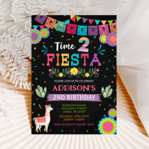Invitation Fiesta 2 Anniversaire