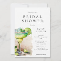 Invitation Fiesta Aquarelle Nuptiale douche