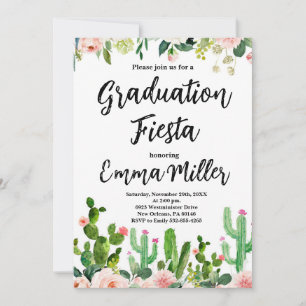 Invitation Fiesta Cactus