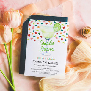 Invitation Fiesta Couples Fiesta Douche Mexicaine