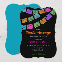 Fiesta de Papel Picado de douche de couples