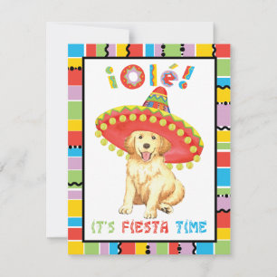 Invitation Fiesta Golden