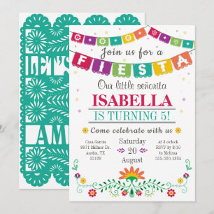 Invitation Fiesta - Invitation Anniversaire Tous l