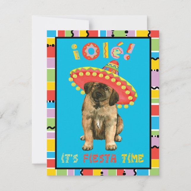 Invitation Fiesta Leonberger (Devant)
