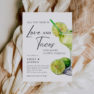 Invitation Fiesta Margarita Couples Douche