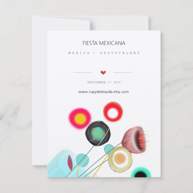 INVITATION FIESTA MEXICANA (Devant)