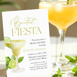 Invitation Fiesta nuptiale   Margarita Cocktail Fête des mari