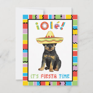 Invitation Fiesta Rottweiler