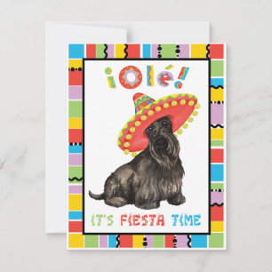 Invitation Fiesta Scottish Terrier