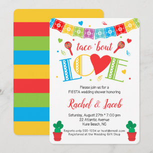 Invitation Fiesta Taco Bout Amour Nuptiale