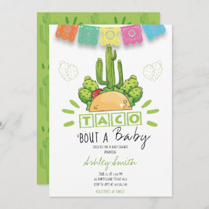 Invitation Fiesta Taco Bout Baby