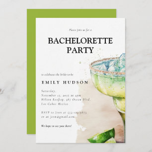 Invitation Fiesta Watercolor Bachelorette