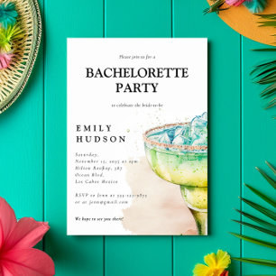 Invitation Fiesta Watercolor Bachelorette