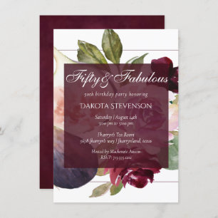 Invitation Figues florissantes Fruits rustiques Fabuleux 50