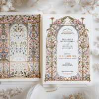 Filigree Rococo Mariage Floral Arch