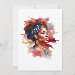 Invitation Fille forte Histoire noire forte Afrique