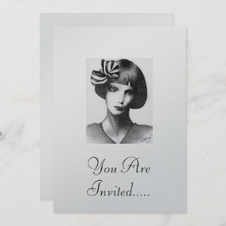 Invitation Fille française